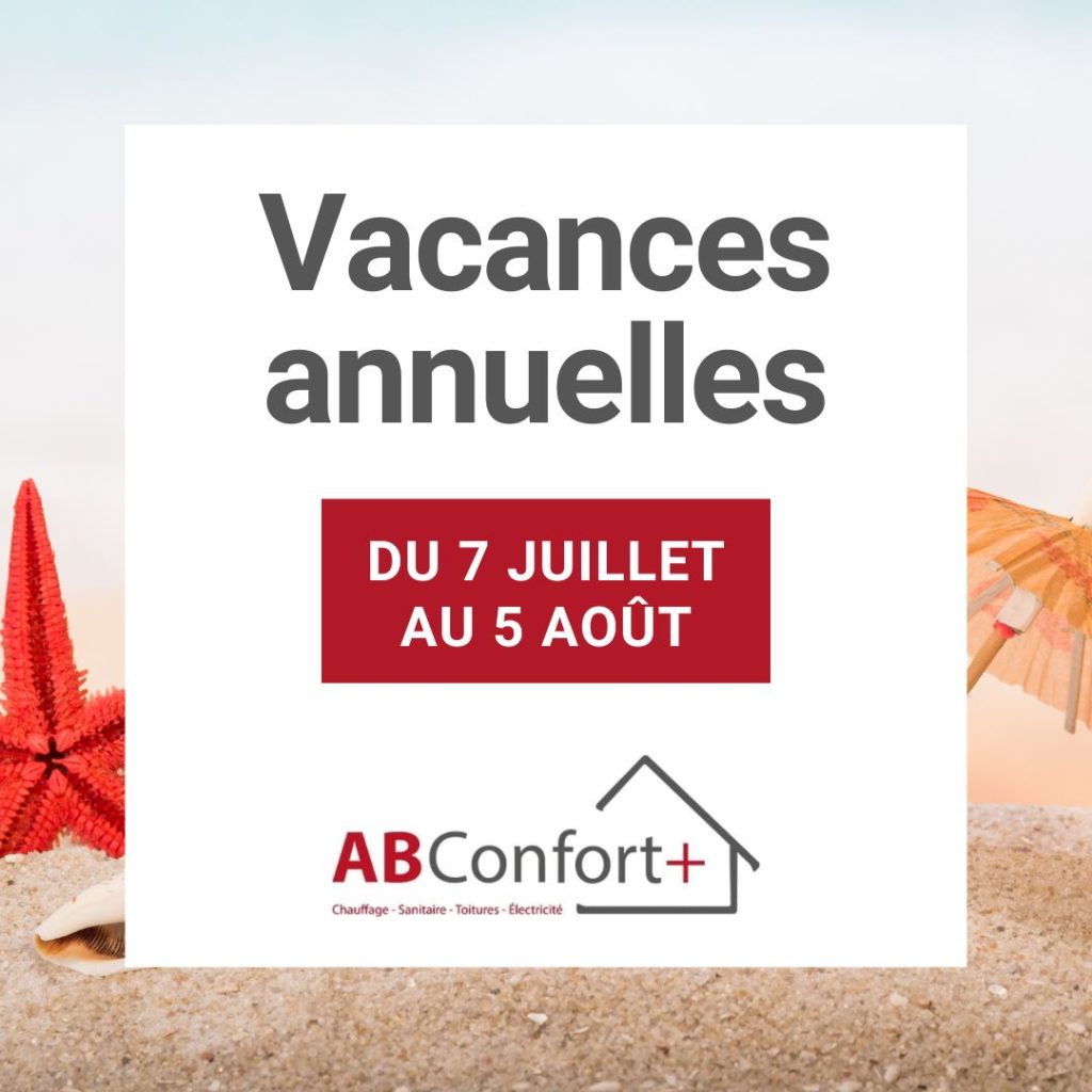 Vacances annuelles - AB Confort